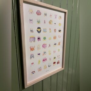 Bathroom Butt Poster